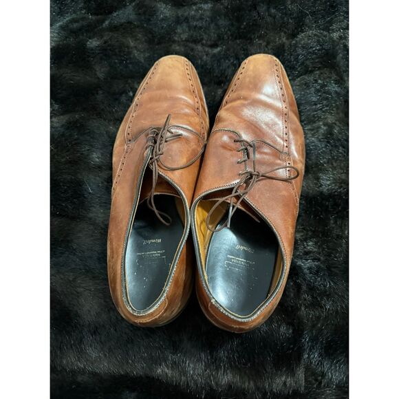 Allen Edmonds Wendell Oxford Leather Brown Mens Size 14 eee 3e Dress Shoes 5758 main image 5